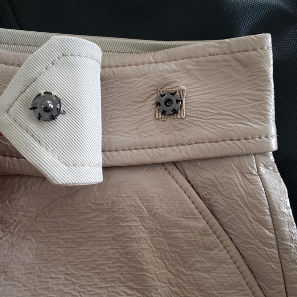 Dorothee Schumacher faux leather like skirt nude light pink size 2 - Picture 5 of 11